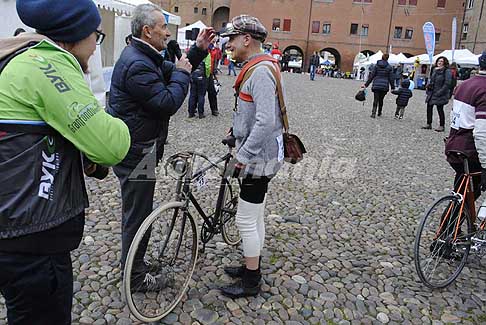 La Furiosa - Bici storica del 1900 intervista a caldo a fine gara di Giuseppe Ucci a Ferrara